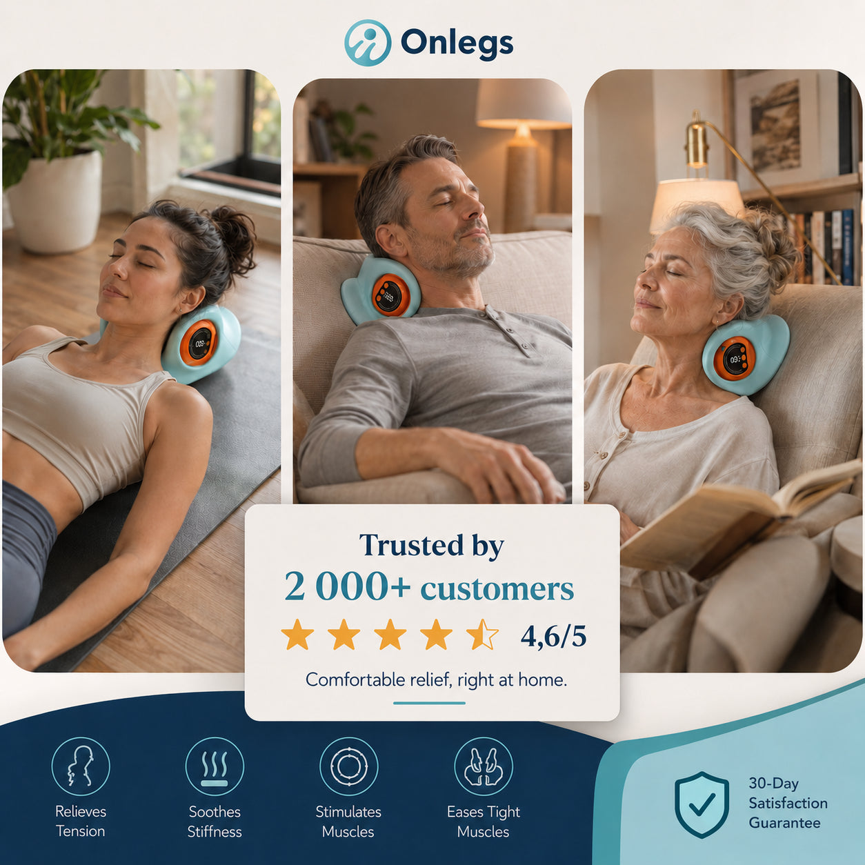 OnLegs™ RelaxPro 4-in-1
